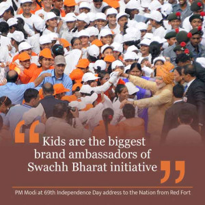 Kids are the biggest brand ambassadors of Swachh Bharat initiative