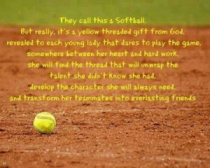 Softball quotes..
