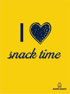 Do you love #snacktime ? We do! More