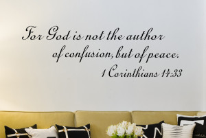 Bible Verse Wall Decal Quotes