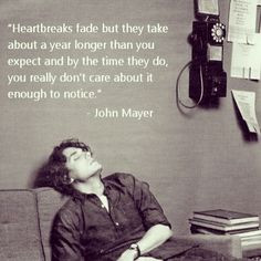 ... then, we don't care enough to notice. john mayer quotes | Tumblr More