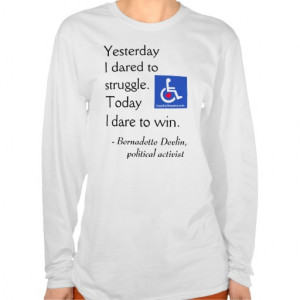 Bernadette Devlin Quote Tshirt