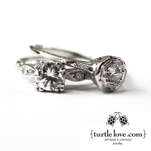 Turtle Love now has special wedding ring engraving, engagement rings ...