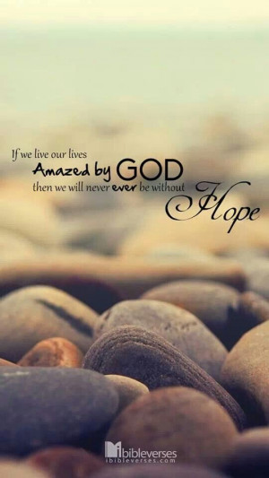 Live with Hope in JESUS!