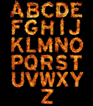Inferno typo - fire typoDesign Inspiration, Inferno Typeface, Daniel ...