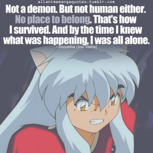 Inuyasha Anime Quotes