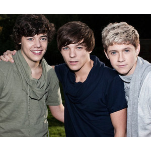 Harry Styles, Niall Horan and Louis Tomlinson