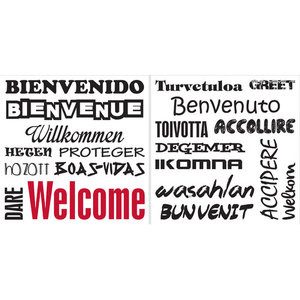 Brewster Home Fashions Home D cor Welcome Wall Decal