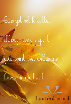 Forever in my heart, forever in my mind. This is eternal life and ...