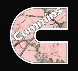 Realtree Cummins Dodge Vinyl Decal Sticker