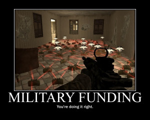 Military Funding Motivational by UltimaWeapon13
