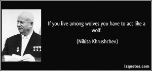 Nikita Khrushchev's quote #1