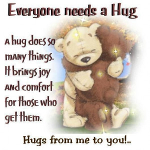everybody needs a hug