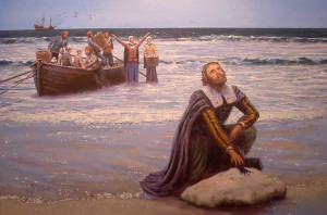 The-Pilgrims-Landing-Nov - By Dr Mike Haywood