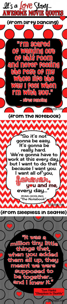 Movie-Love-quotes & free printables at inkhappi.com