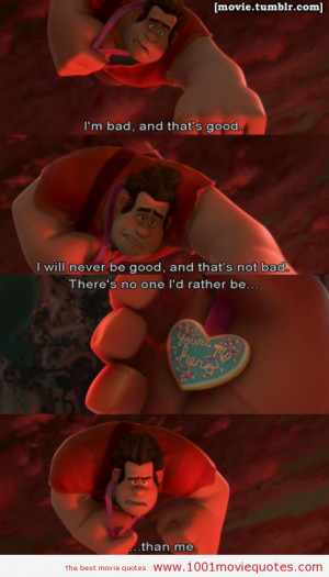 Wreck-it Ralph (2012) | 1001 Movie Quotes