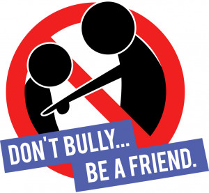 Pete Scampavia's Eagle Scout Project logo: Don't Bully...Be A Friend.