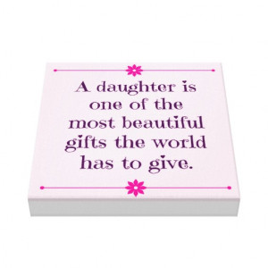 ... Girl Nursery Canvas Art Quote Baby Girl Quote Stretched Canvas Print