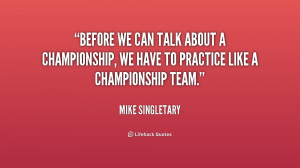 Quotes About Championships