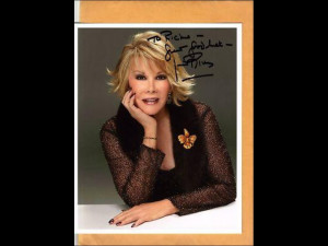 Joan Rivers turns 77 today, so she's certainly been around the block a ...