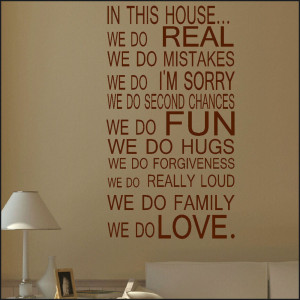 ... Wall Arts : Cool Love Quote Wall Art Stencil In Light Brown Color