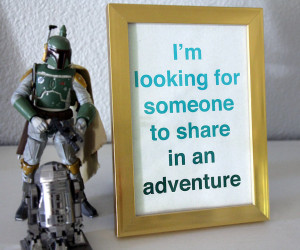 DIY Geeky Geek Love Art Quotes