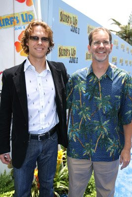 Ash Brannon and Chris Buck at event of Surf's Up (2007)