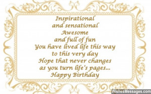 Quotes Turning 60 ~ 60th Birthday Wishes: Messages for Turning ...