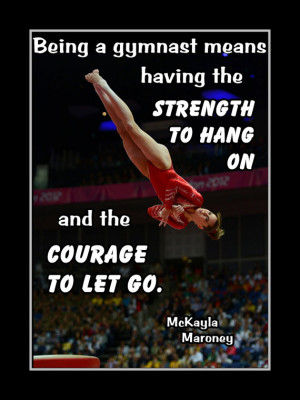Gymnastics Poster McKayla Maroney Photo Quote Wall Art Print 5x7 ...