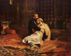 Buy a print of 'Ivan the Terrible and His Son'