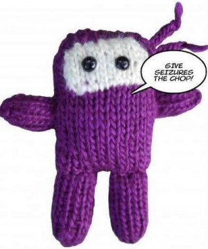 These are to raise awareness about Epilepsy! Cute!