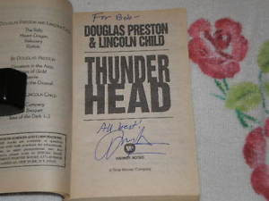 Thunderhead by Douglas Preston and Lincoln Child Signed