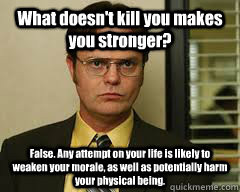 Dwight Schrute= Love/Hate