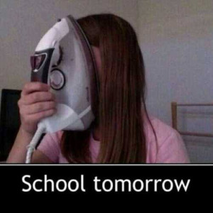 no school tomorrow funny