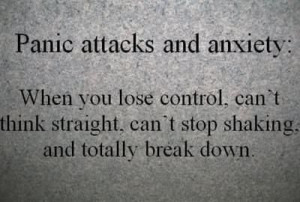 Panic Attacks And Anxiety - PLEASE see a doctor. There is help. Bless ...