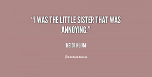 annoying little sister quotes