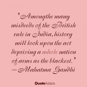 Among the many misdeeds of the British rule in India, history will ...