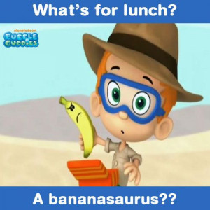 What's for lunch today, Nonny? A bananasaurus! #Lunchtime #joke # ...