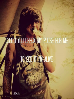 Sleeping with Sirens Alone lyrics