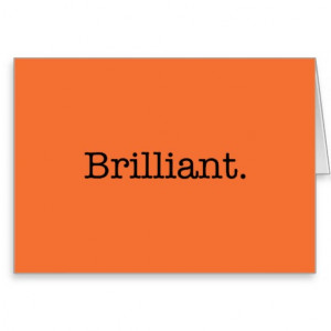 Brilliant Quote Tangerine Orange Trend Color Cards