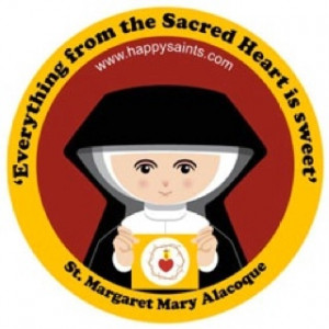 More happy saints. St. Margaret Mary