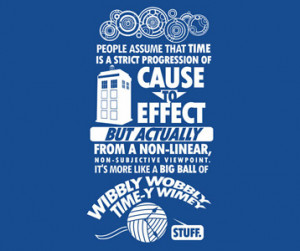 Doctor Who Wibbly Wobbly Timey Wimey T-Shirt