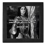 Heroine / Saint Joan of Arc Keepsake Box