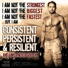 Weekend Warrior: Stay Consistent, Persistent, Resilient. One month of ...