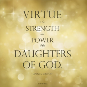 ... and power of the daughters of God.
