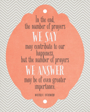 Sunday Encouragement: The Prayers We Answer {7.13.14}