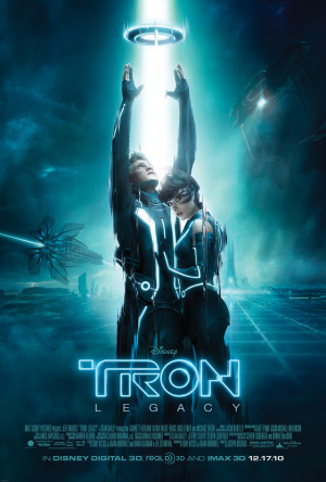 ... and Olivia Wilde poster from Tron: Legacy - © Walt Disney Pictures
