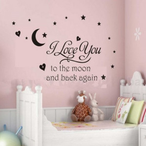 Dandelion Nursery Kids Room Removable Quote Vinyl Wall Decals Stickers ...