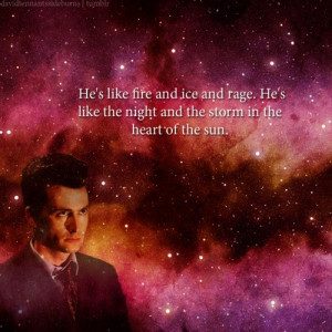 Favorite quotes, sayings, fire, ice, david tennant