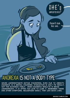 Anorexia is not a body type-- it is a mental illness. You don't want ...